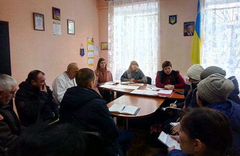 Виробнича нарада у Нововоронцовському районі