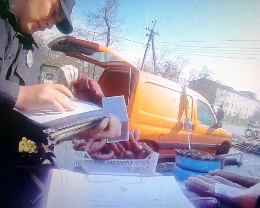 Обстеження місць несанкціонованої торгівлі харчовими продуктами у смт Нововоронцовка