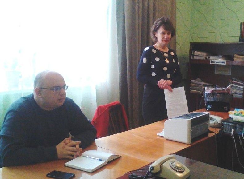 Нарада з директорами шкіл Нижньосірогозького району