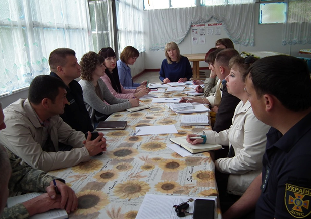 Засідання координаційної ради з питань оздоровлення дітей у Бериславському районі