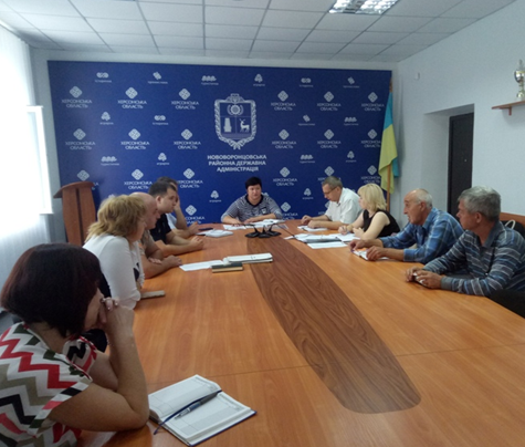 Засідання ДНПК при Нововоронцовській райдержадміністрації