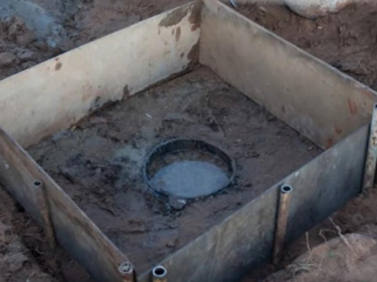 Тампонаж артезіанської свердловини в місті Таврійськ