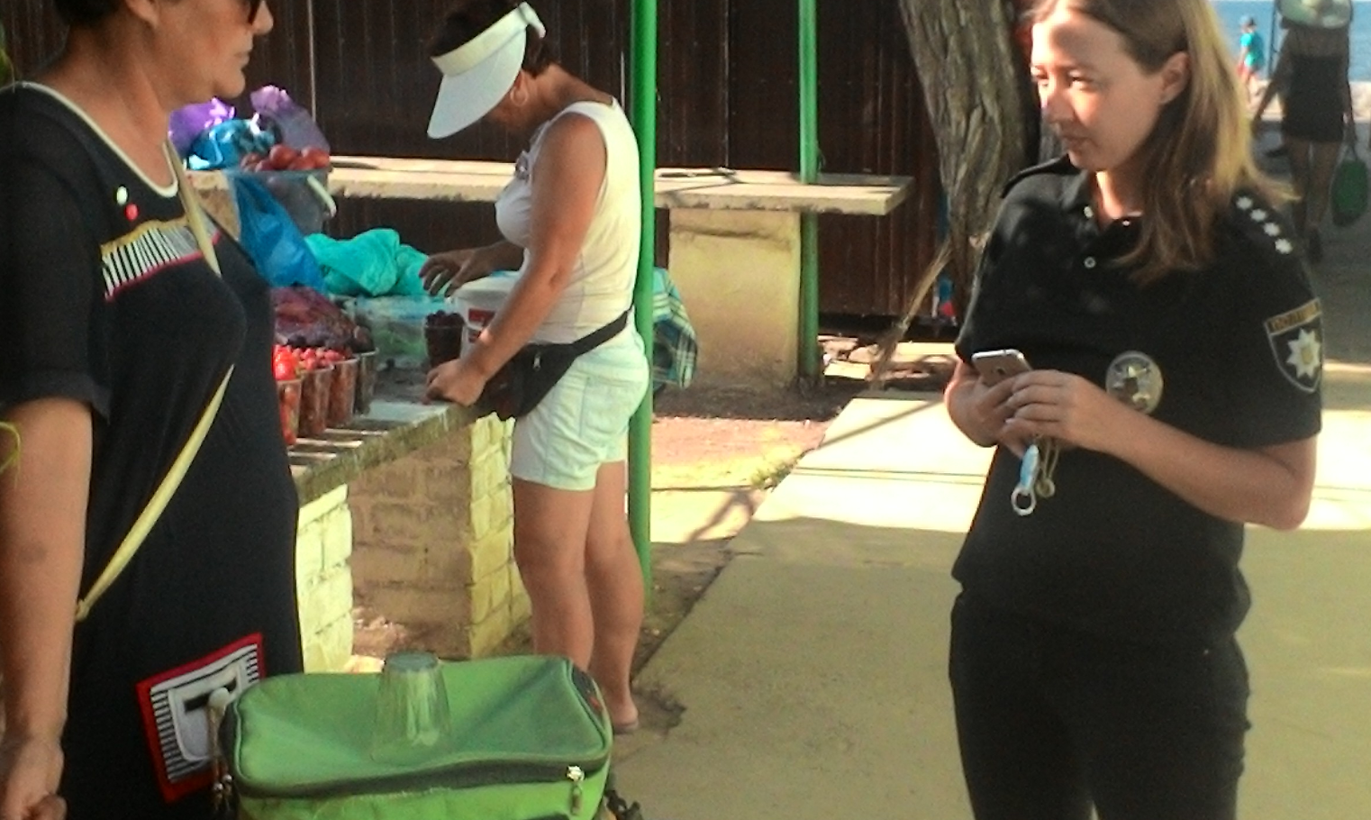 Рейд з недопущення стихійної торгівлі у Каланчацькому районі