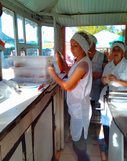 Збір інформації у закладах громадського харчування Скадовського району