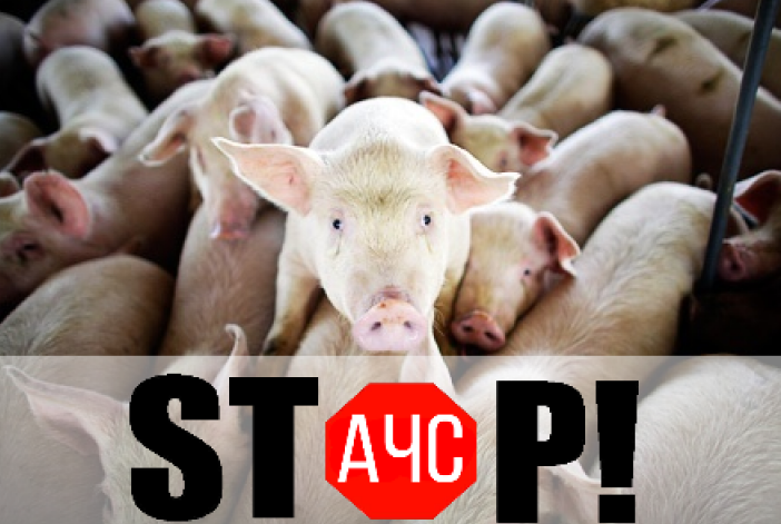 Боротьба з АЧС в Україні триває