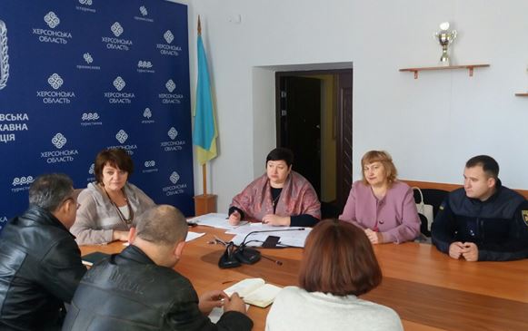 Засідання Державної надзвичайної протиепізоотичної комісії при Нововоронцовській районній державній адміністрації