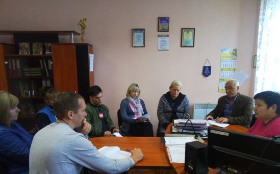 Виробнича нарада у Нововоронцовському районі