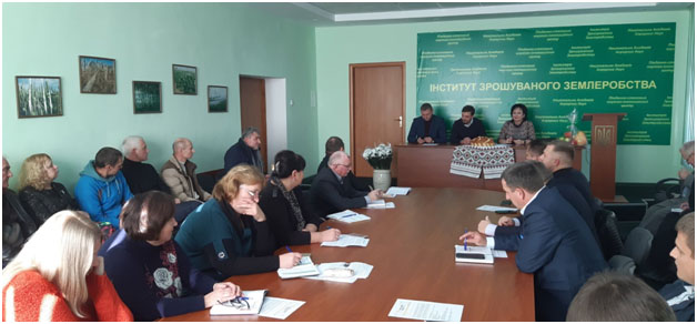 СПІВРОБІТНИЦТВО ГОЛОВНОГО УПРАВЛІННЯ ДЕРПРОДСПОЖИВСЛУЖБИ В ХЕРСОНСЬКІЙ ОБЛАСТІ ТА ІНСТИТУТУ ЗРОШУВАНОГО ЗЕМЛЕРОБСТВА  В РОЗРОБЦІ НОВОЇ СТРАТЕГІЇ  ПРОЕКТУ АГРОПОРТ  2020