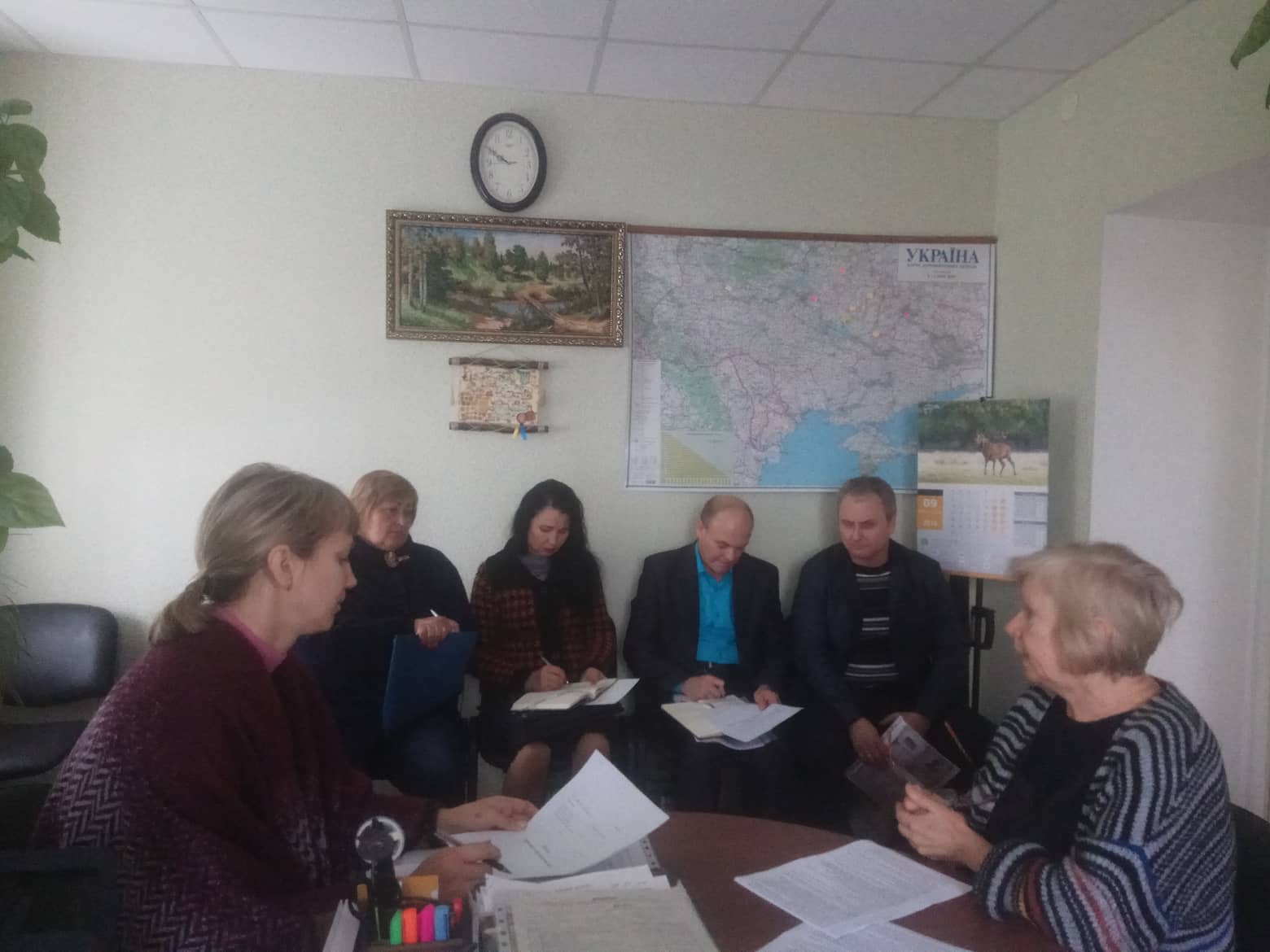 Зустріч з керівниками відділів освіти Білозерського району щодо впровадження системи НАССР