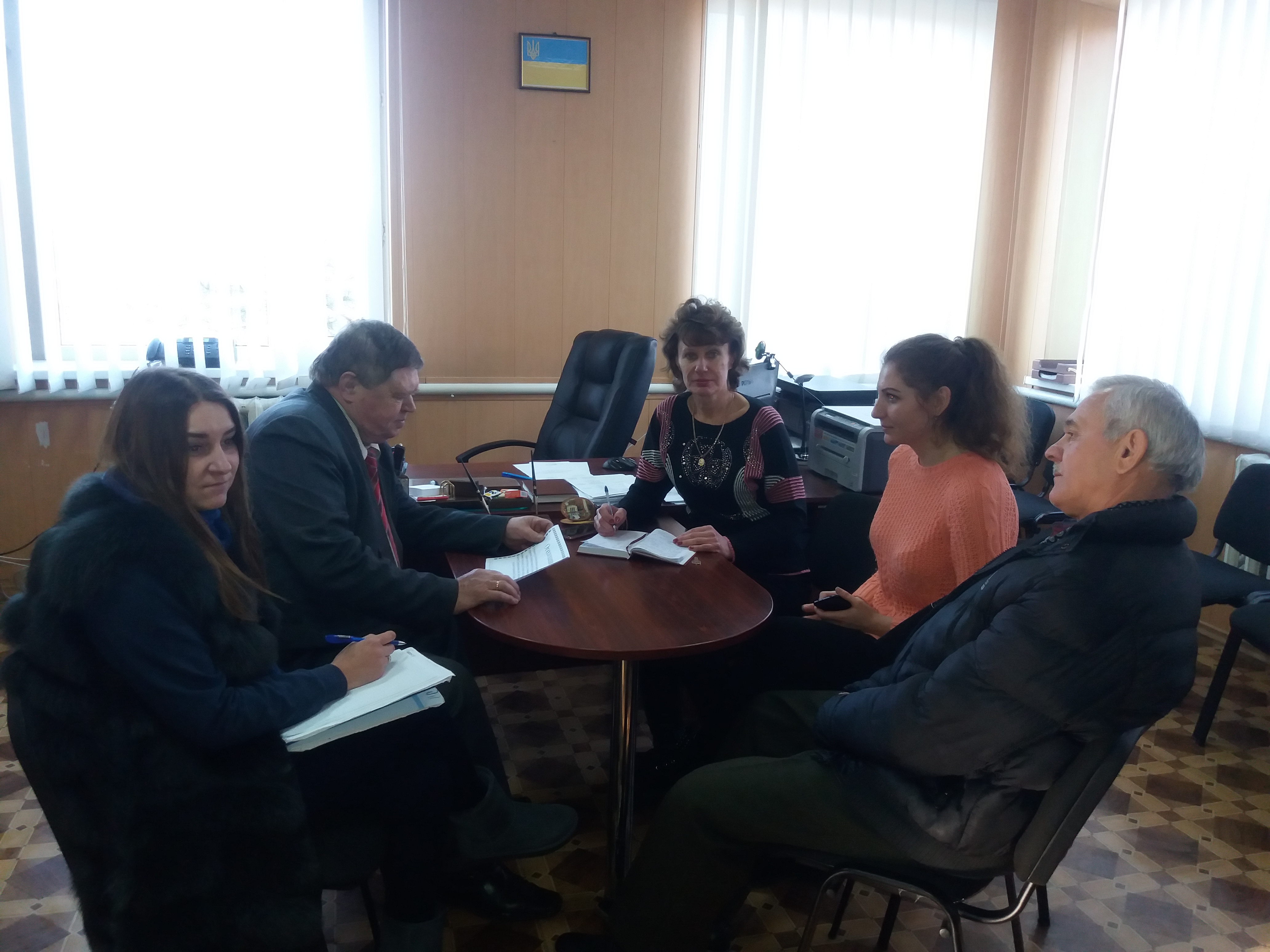 В Нижньосірогозькому районі проведено робочу нараду щодо організації роботи контактного центру