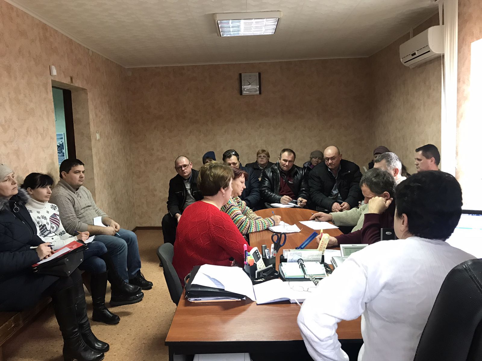 Нарада з фахівцями ветеринарної медицини Великоолександрівського району