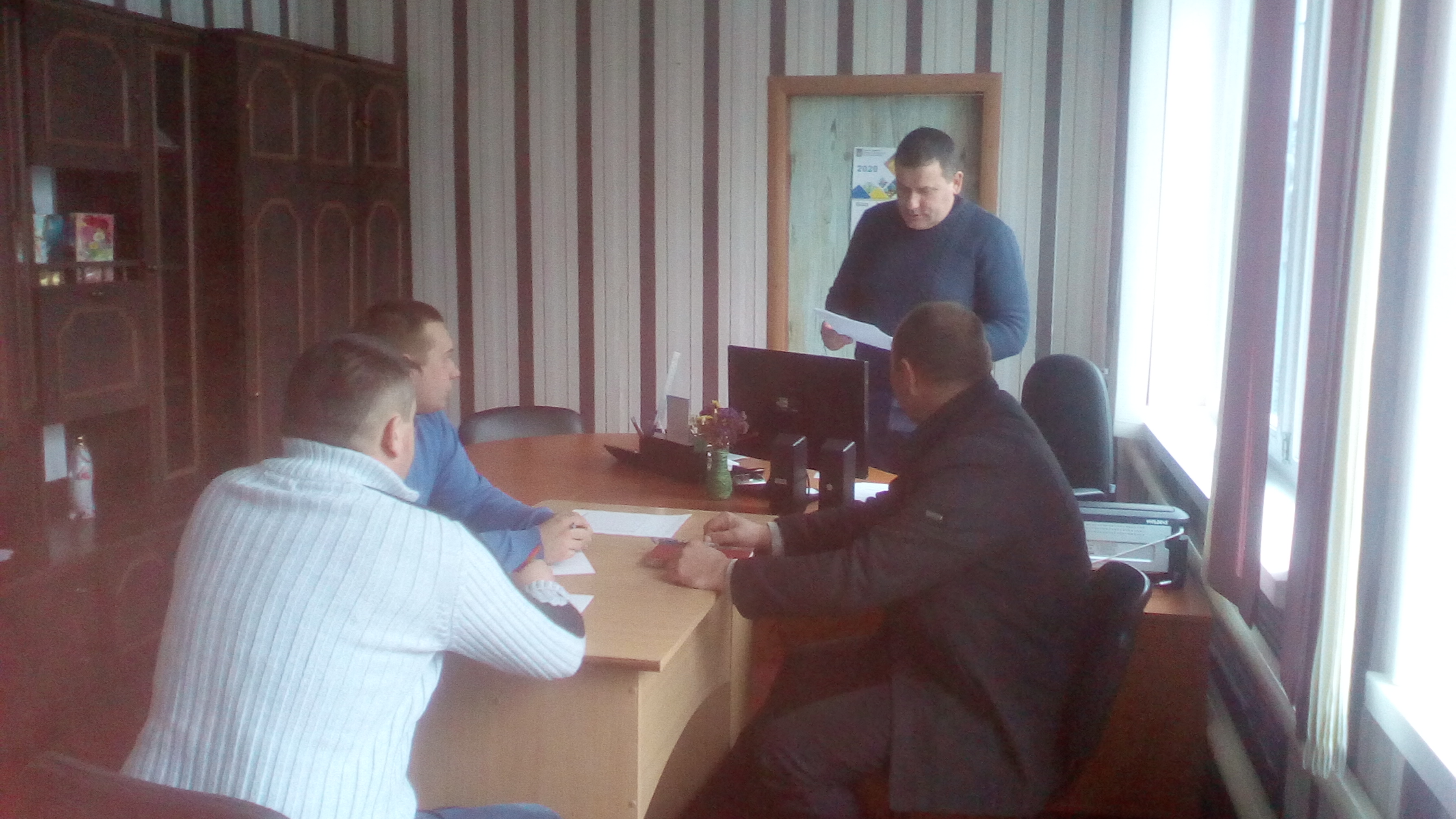 Нарада з директорами комунальних підприємств щодо забезпечення населених пунктів Високопільського району якісною питною водою