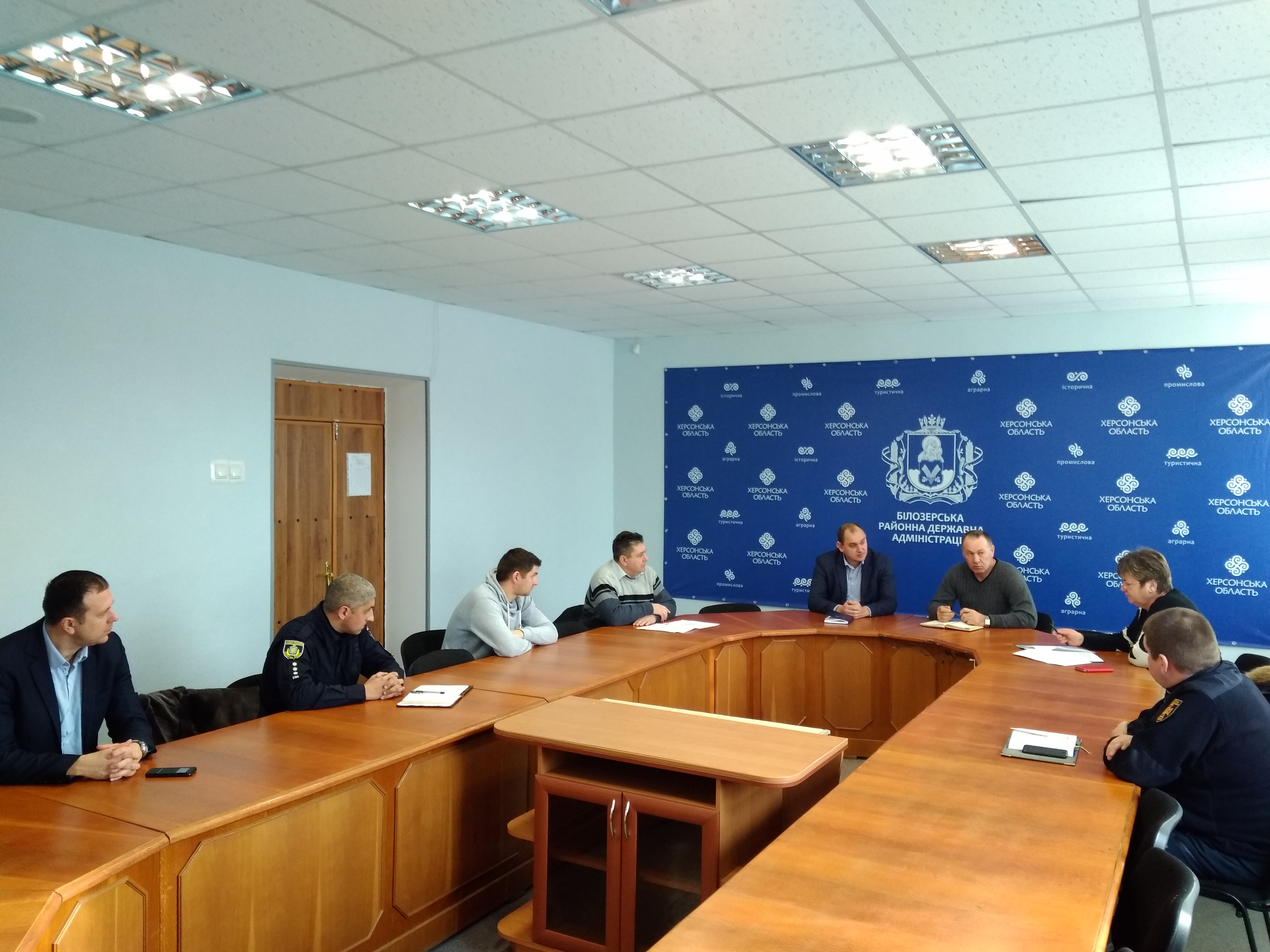 У Білозерському районі обговорили питання профілактики  пташиного грипу