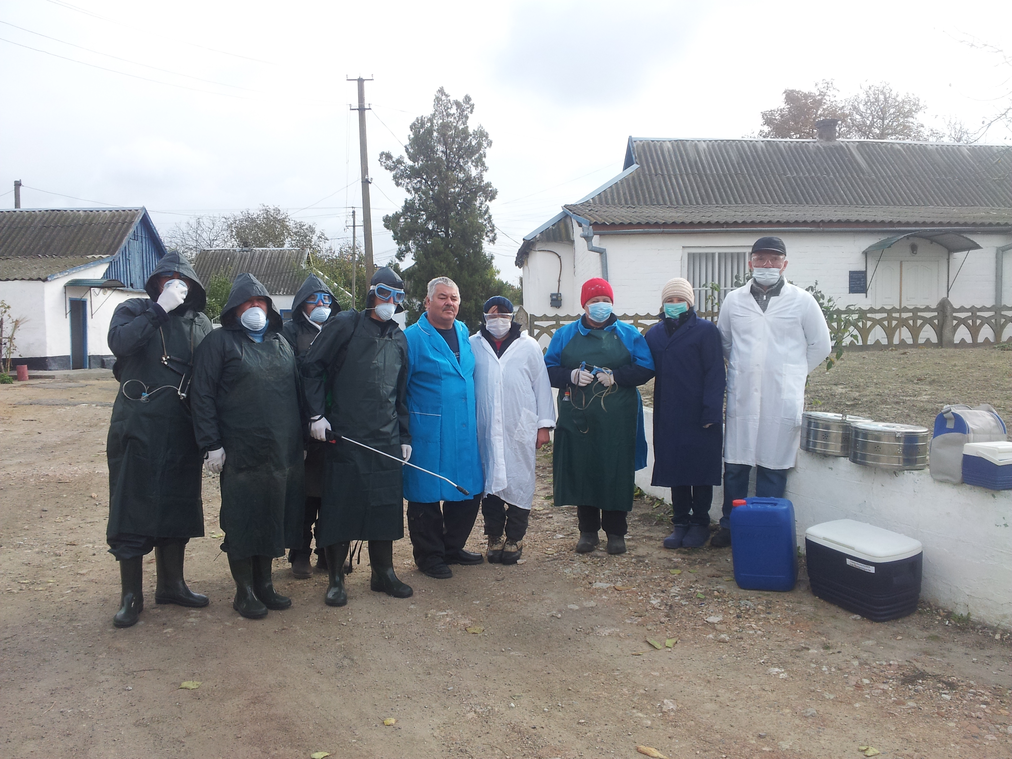 Проведено семінар-навчання щодо недопущення високопатогенного грипу птиці та африканської чуми свиней на територію Горностаївського району