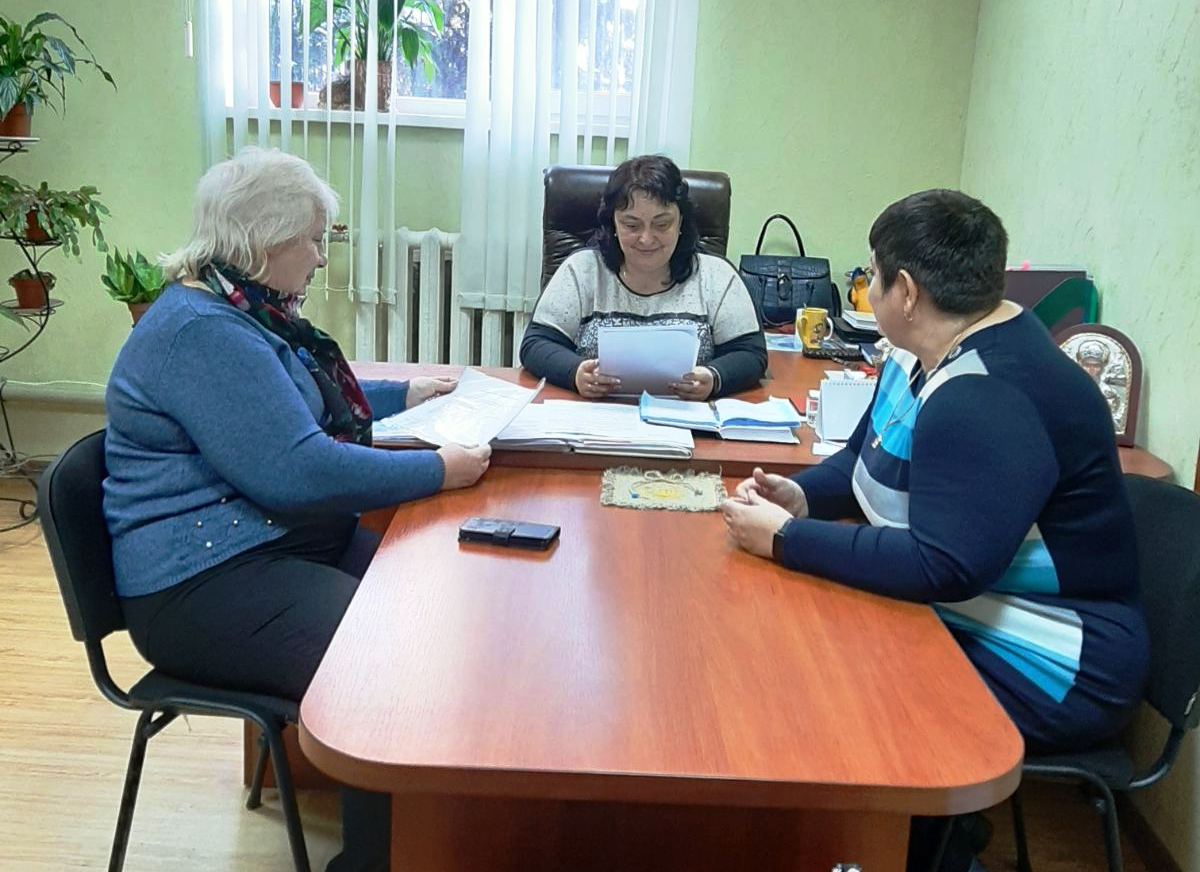 Робоча зустріч з начальником відділу освіти Новокаховської міської ради