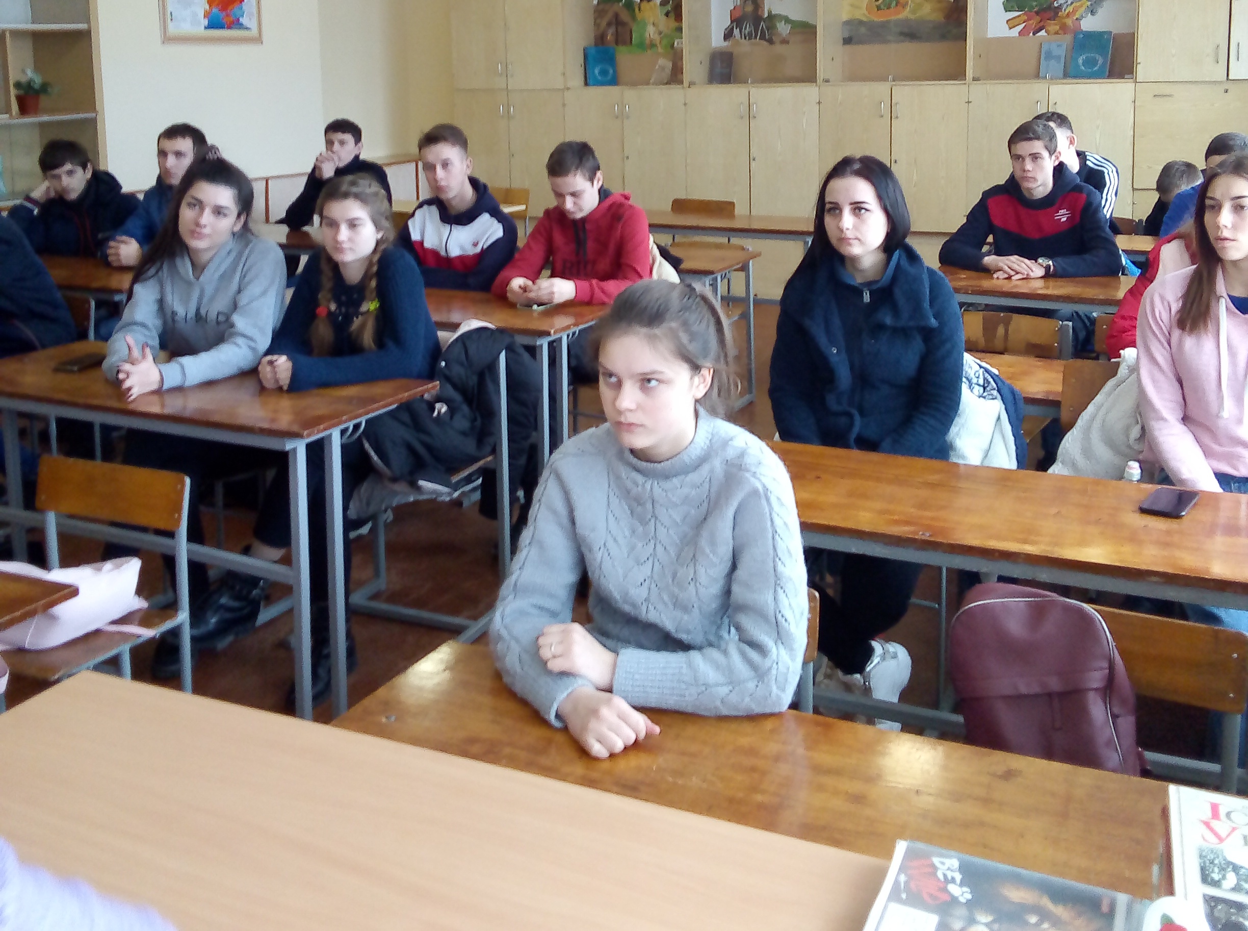 Про важливість вакцинації розповіли учням у Великоолександрівському районі