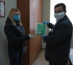 В Олешках перевірили як банки дотримуються умов карантину