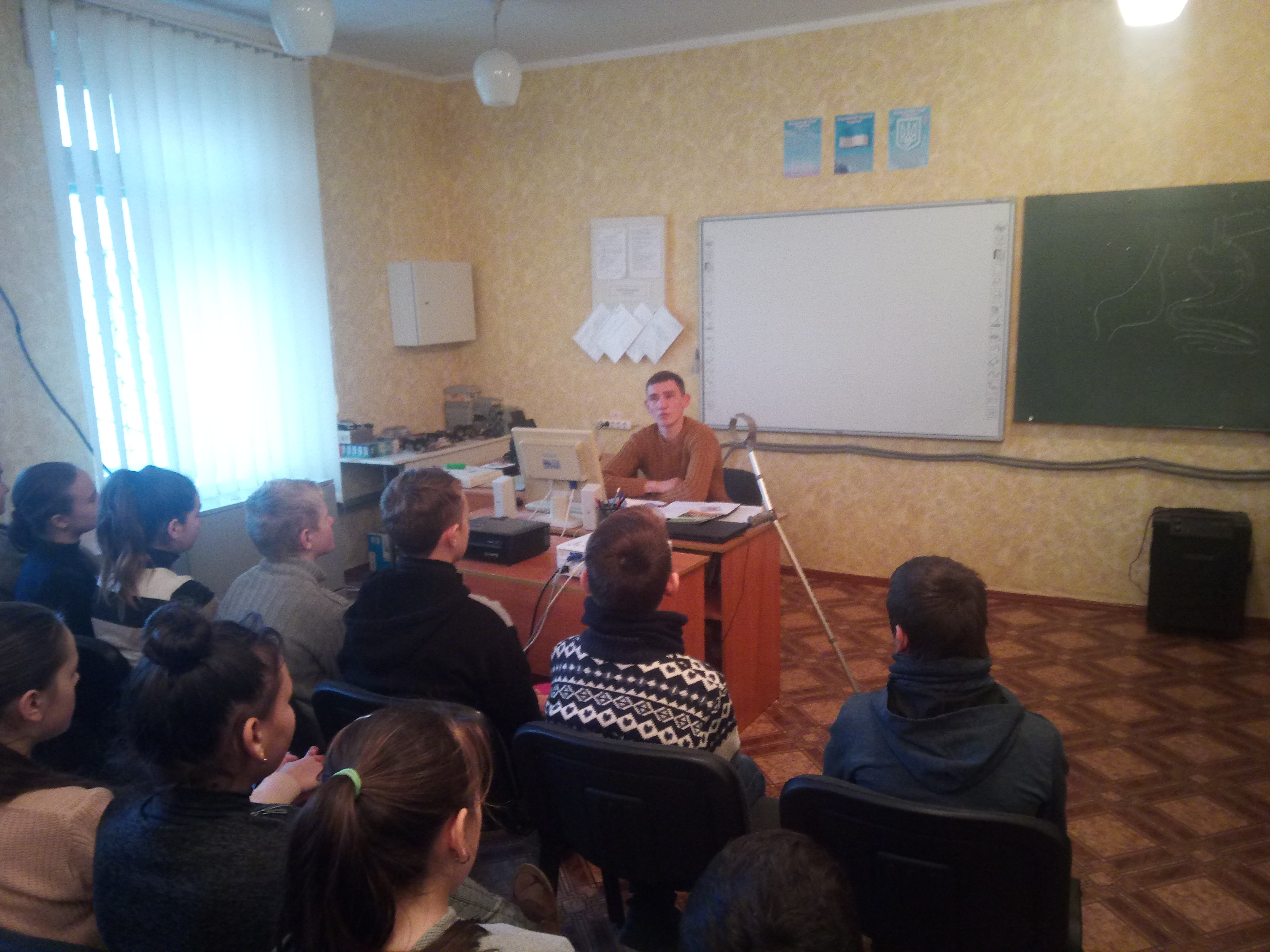 Про профілактику коронавірусу  розповіли учням Агайманської школи