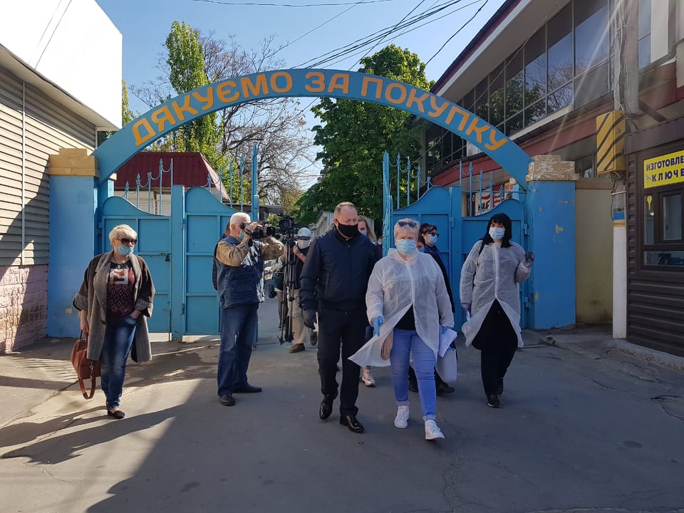 Міжвідомча комісія перевірила готовність Центрального ринку до роботи в умовах карантину