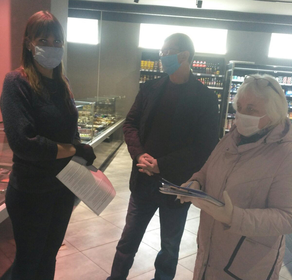 Дотримання карантинних заходів у Новій Каховці