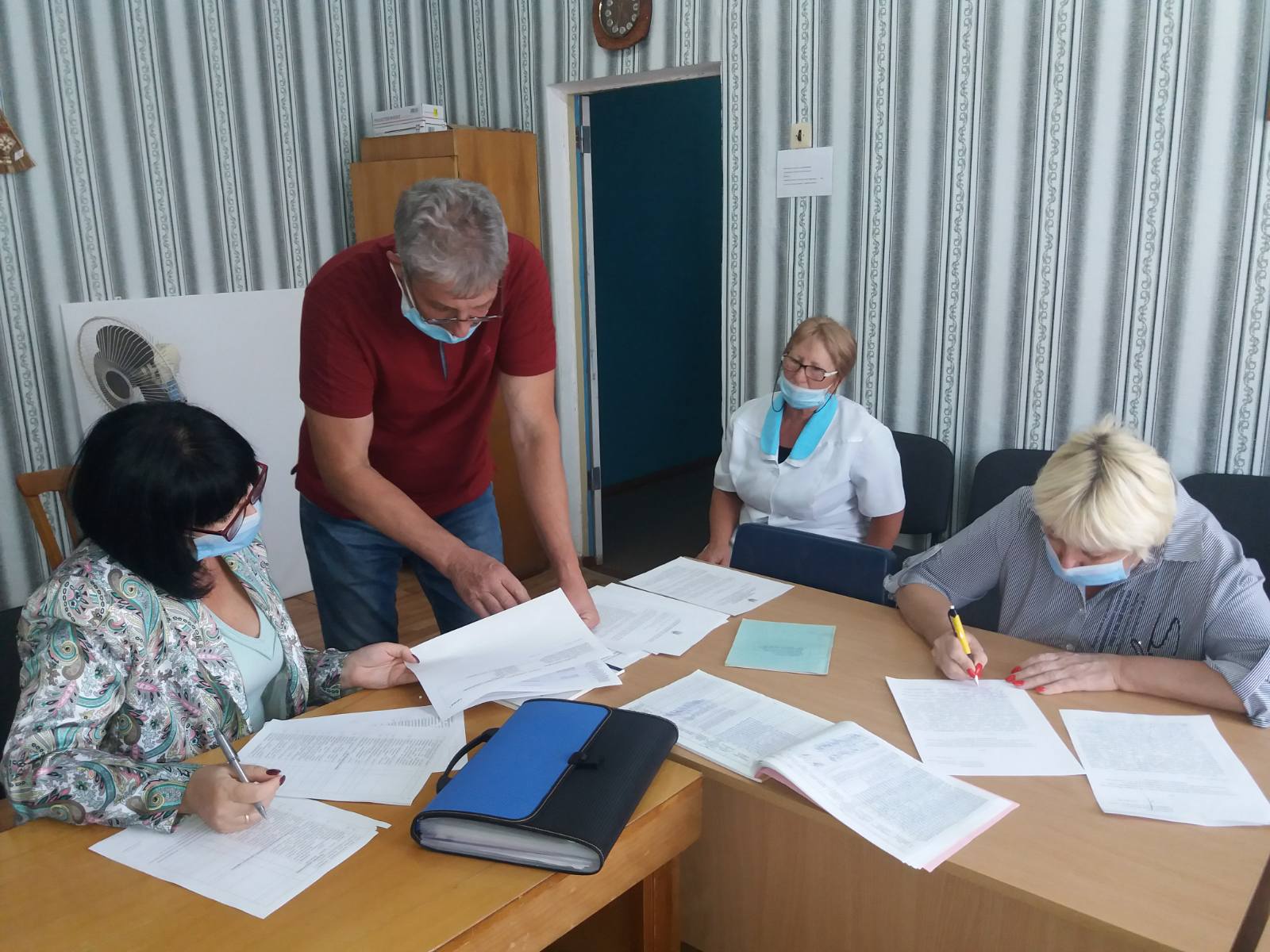 У Чаплинській громаді перевірили заклади освіти на дотримання протиепідемічних заходів