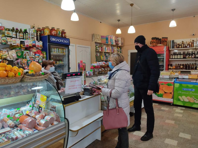 У Білозерському районі тривають обстеження закладів щодо  дотримання протиепідемічних заходів