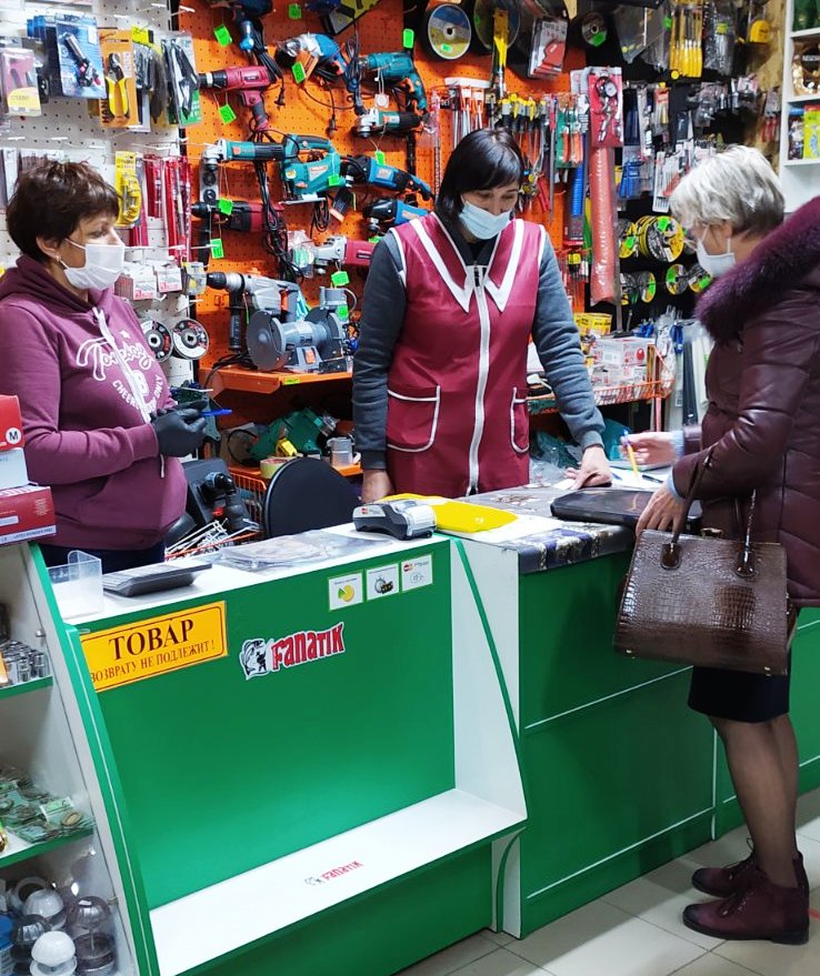 Контроль за дотриманням карантинних обмежень у Великоолександрівському районі