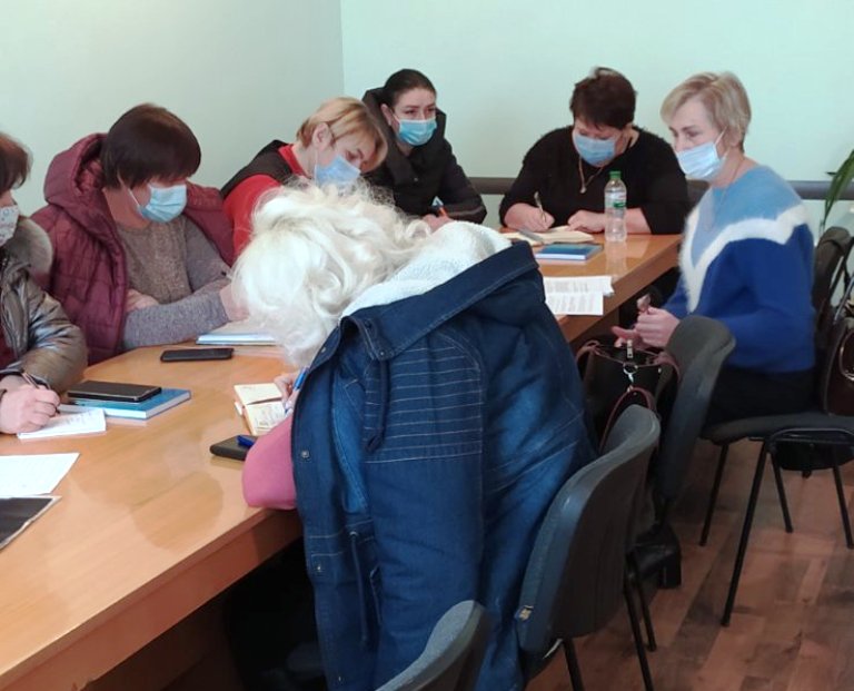 Нарада з директорами шкіл у Великоолександрівському районі