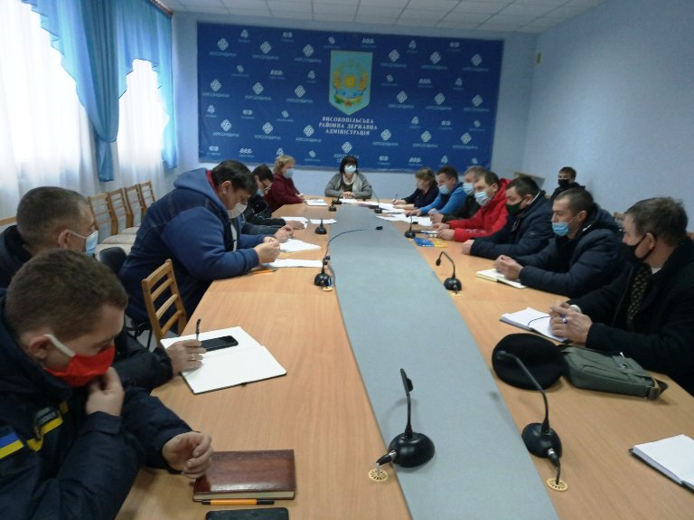 При Високопільській РДА проведено засідання ДНПК  щодо епізоотичної ситуації з грипу птиці