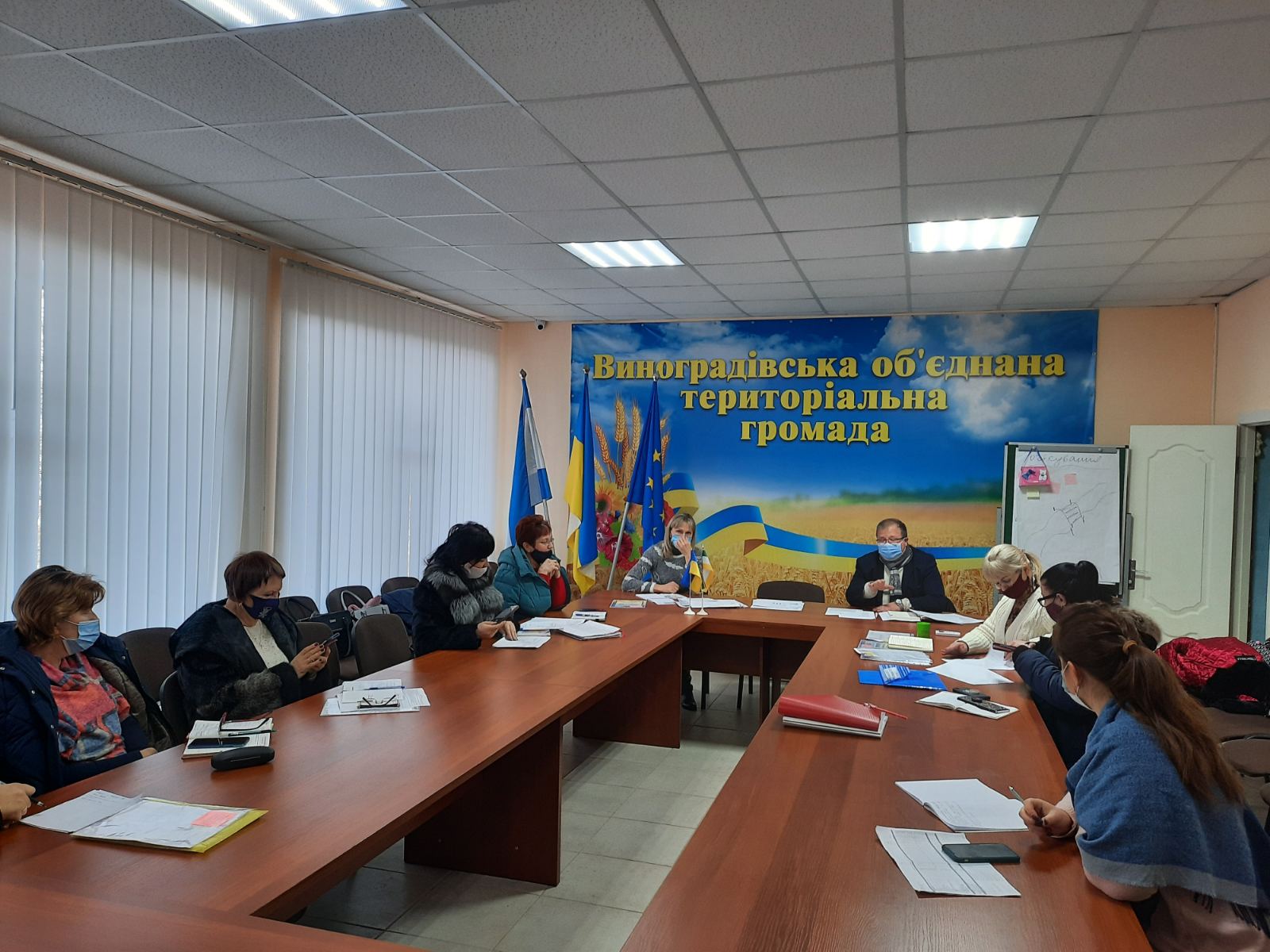 У Виноградівській громаді обговорили питання безпечного харчування в закладах освіти