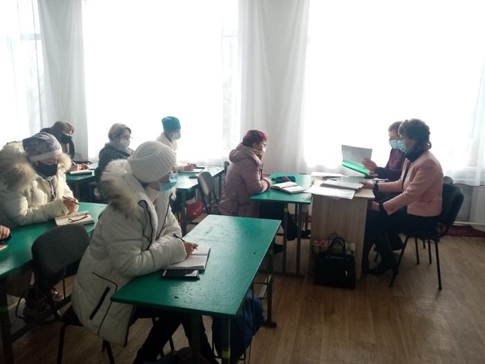 Наради з освітянами Сірогозщини щодо впровадження Санітарного регламенту для закладів загальної середньої освіти