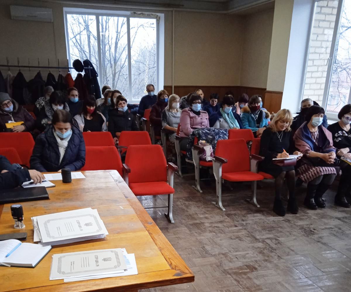 Проведення навчання з основних питань забезпечення належних умов  для безпечного харчування дітей у Нововоронцовці