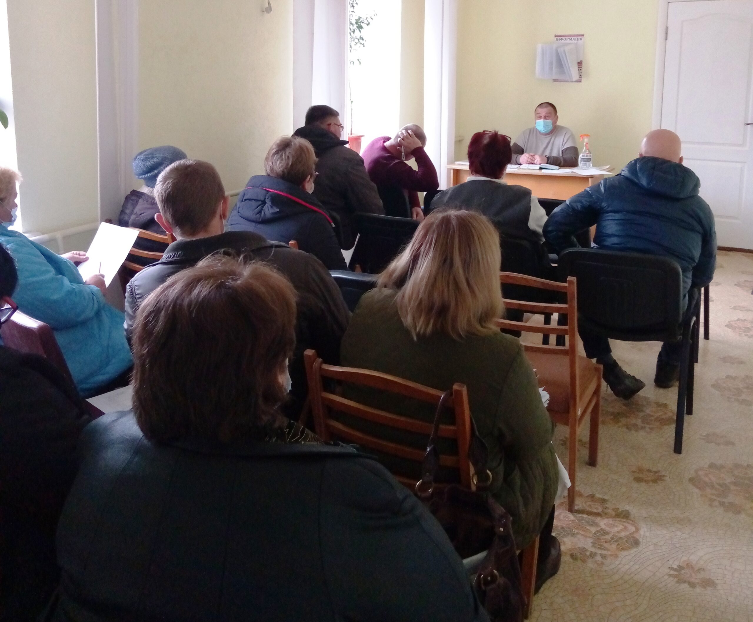 Нарада з працівниками Білозерської районної державної лікарні ветеринарної медицини