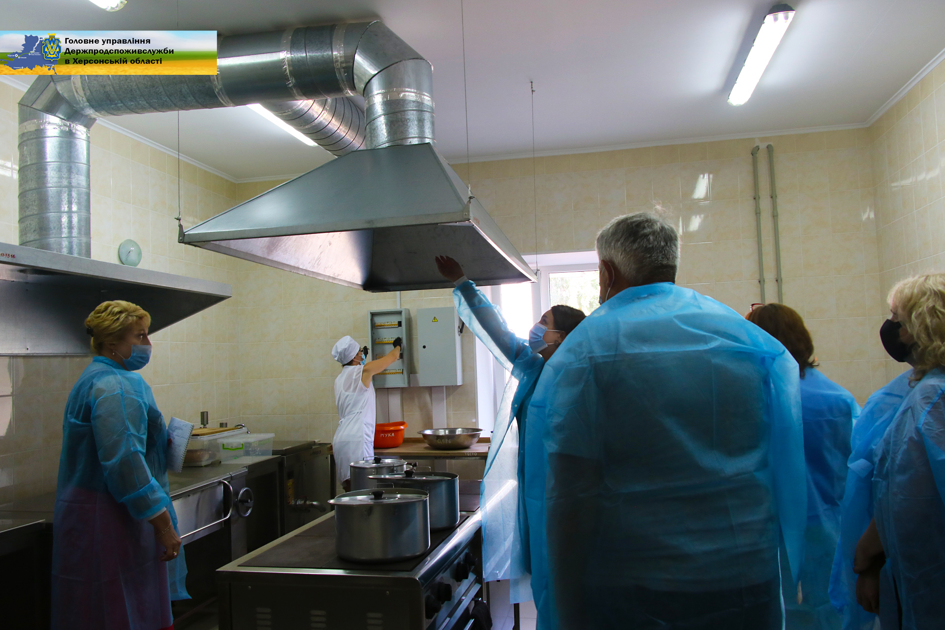 Херсонське управління ГУ Держпродспоживслужби в Херсонській області бере участь в комісійних обстеженнях навчальних закладів міста