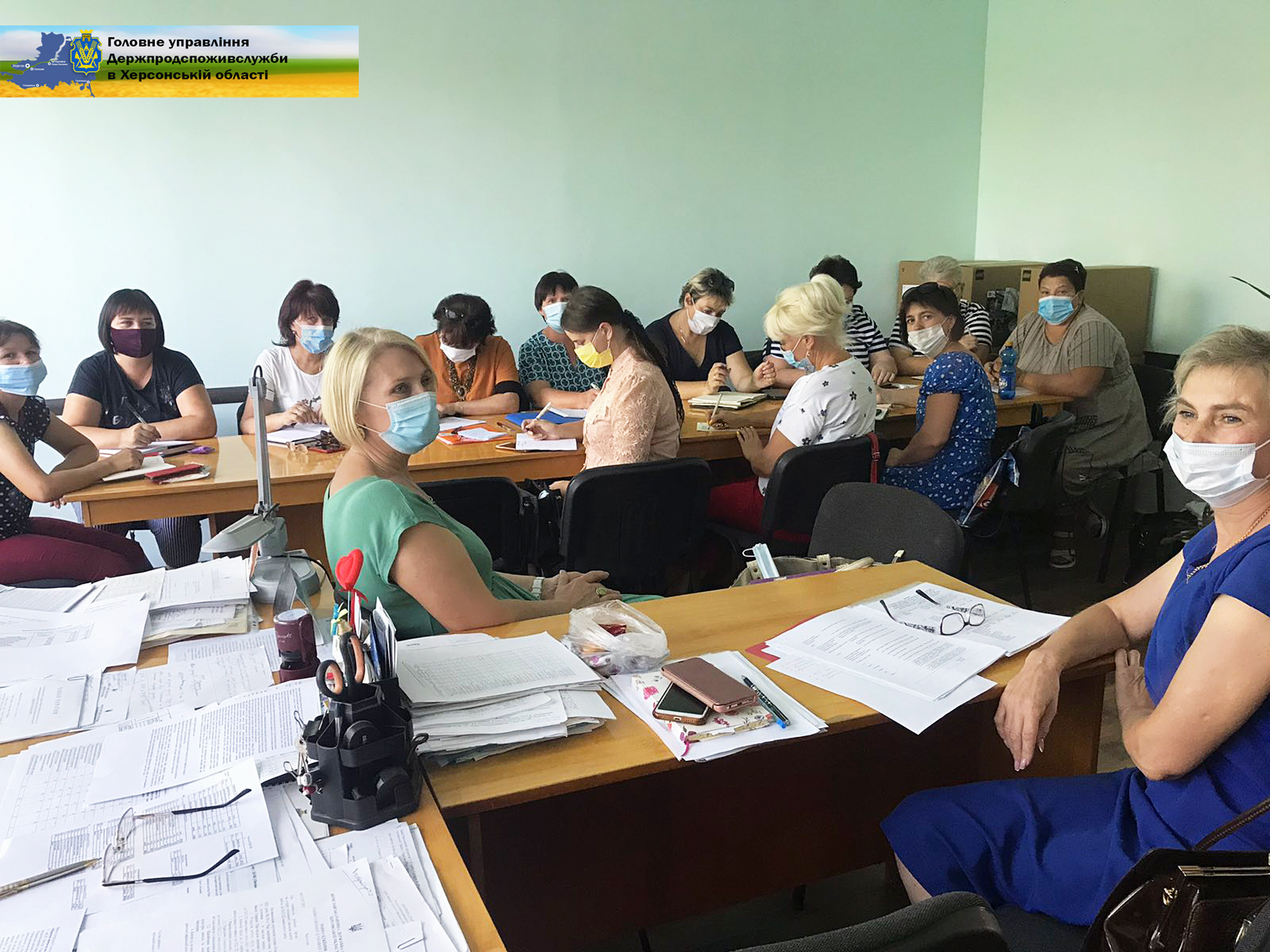 Фахівцями Великоолександрівського управління проведена нарада з керівниками загальноосвітніх закладів щодо організації харчування