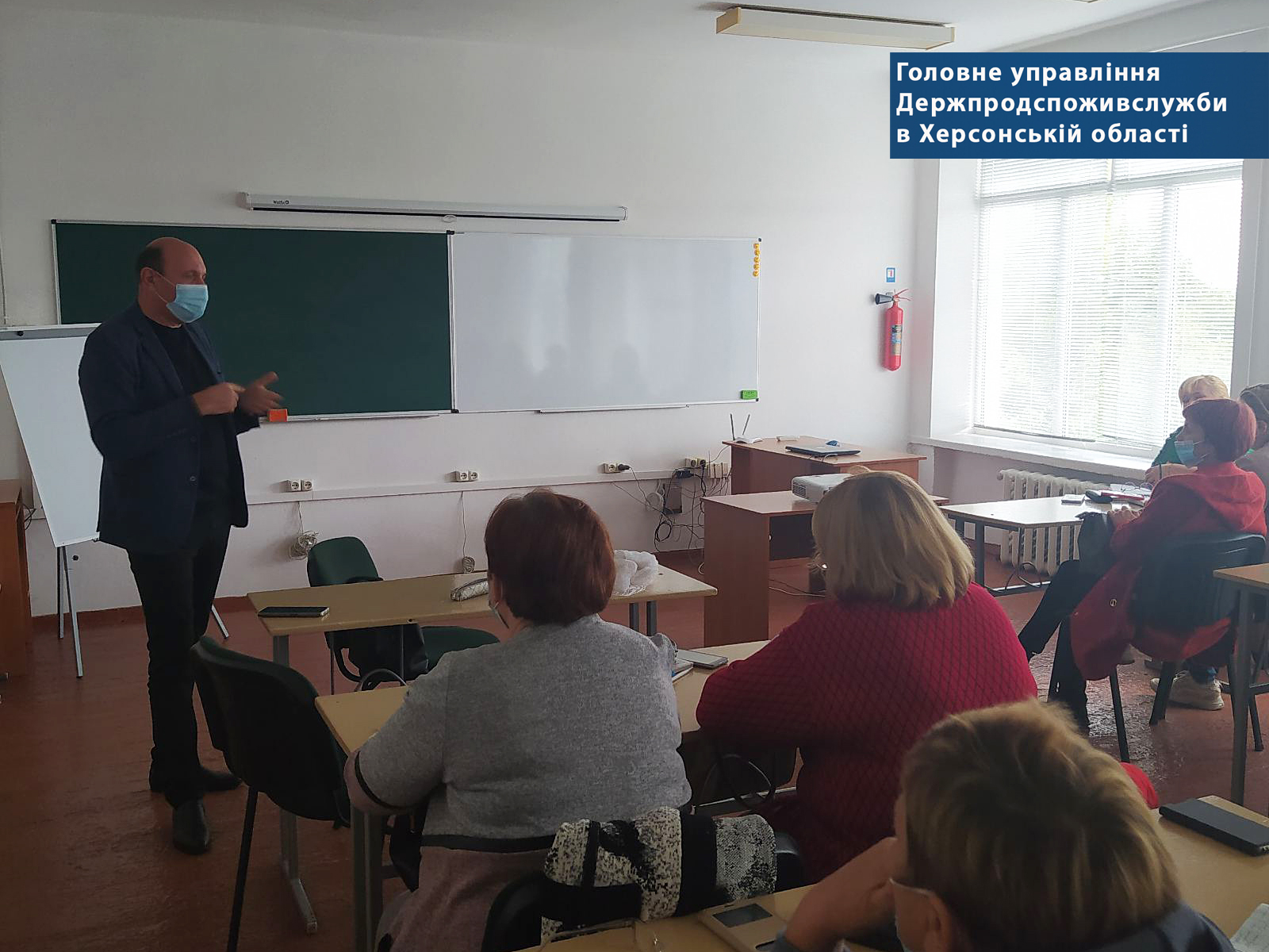 Фахівці Головного управління Держпродспоживслужби в Херсонській області продовжують активну просвітницьку роботу серед представників закладів освіти щодо впровадження НАССР