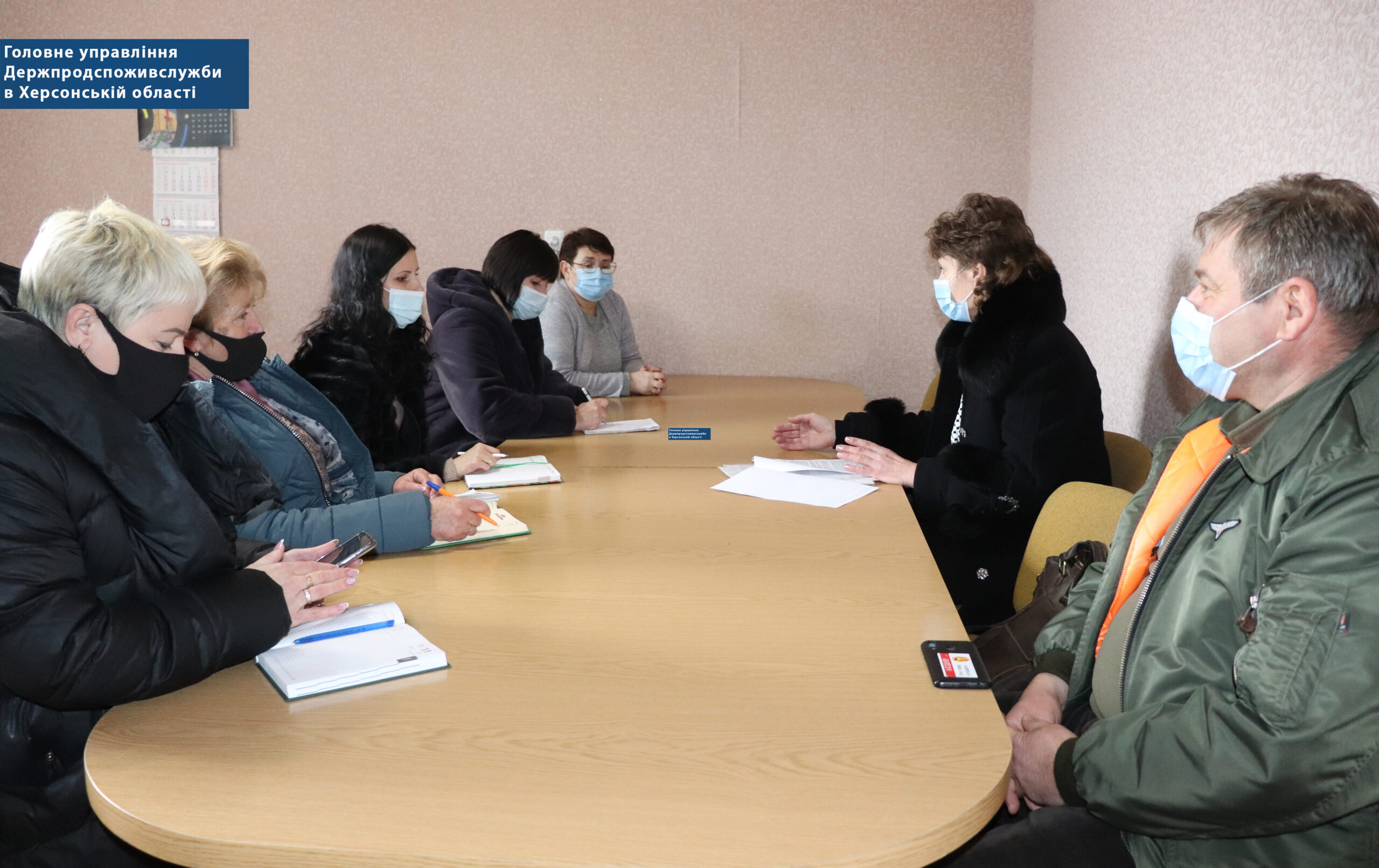 Спеціалістами Нижньосірогозького управління Головного управління Держпродспоживслужби в Херсонській області ініційовано нараду щодо дотримання протиепідемічних вимог при  проведенні заходів під час Водохреща