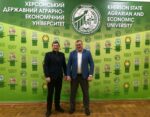Головне управління Держпродспоживслужби в Херсонській області та Херсонський державний аграрно-економічний університет продовжують співпрацю в рамках меморандуму