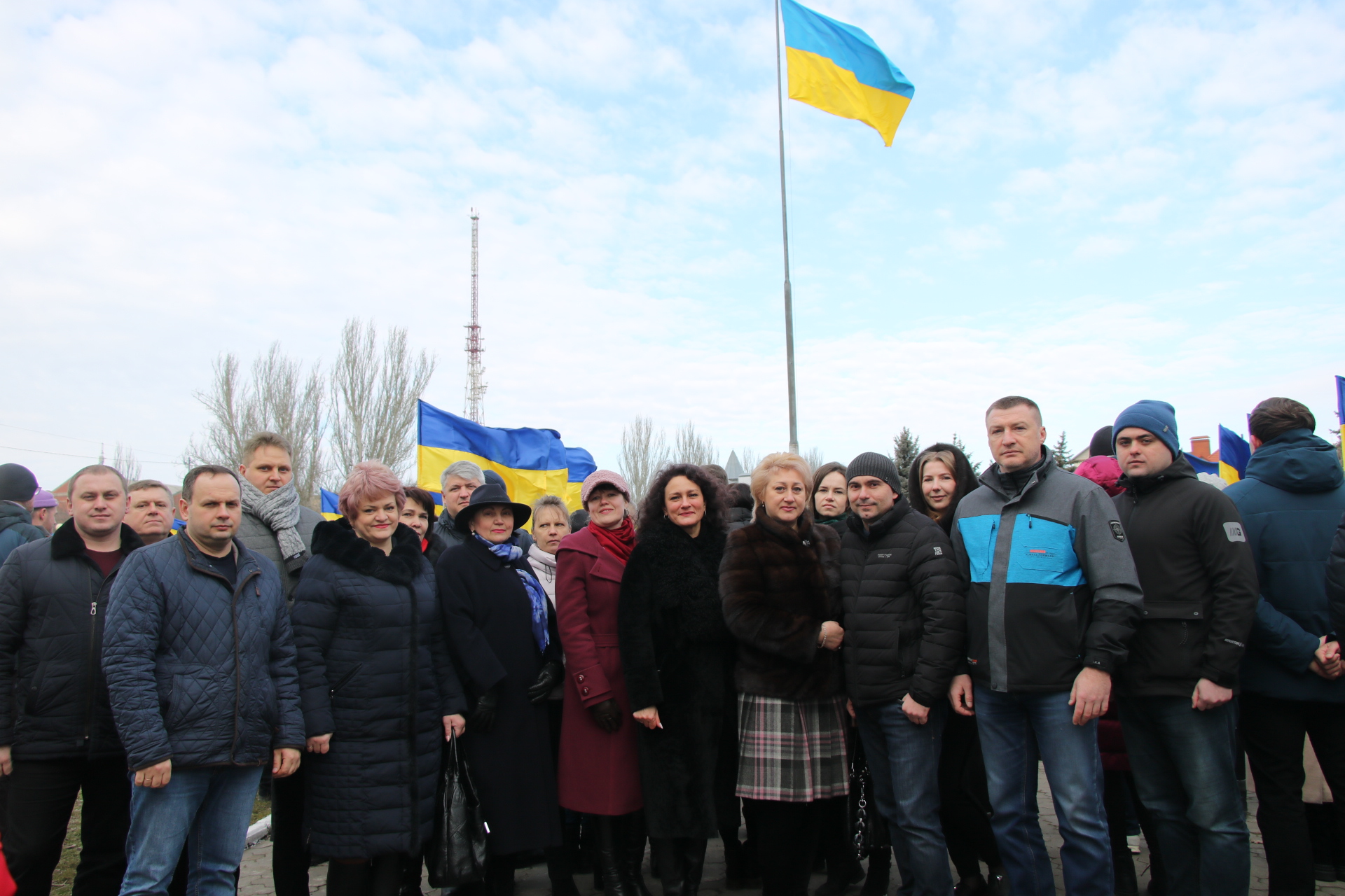 Працівники Головного управління Держпродспоживслужби в Херсонській області долучилися до відзначення Дня єднання