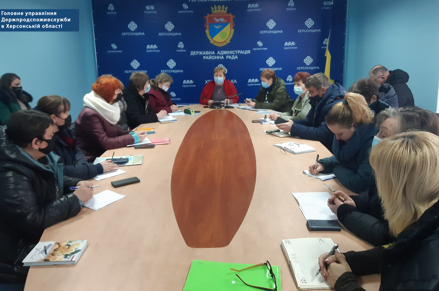 У Горностаївці проведено семінар-нараду щодо організації харчування дітей та дотримання протиепідемічних заходів у дитячих закладах освіти