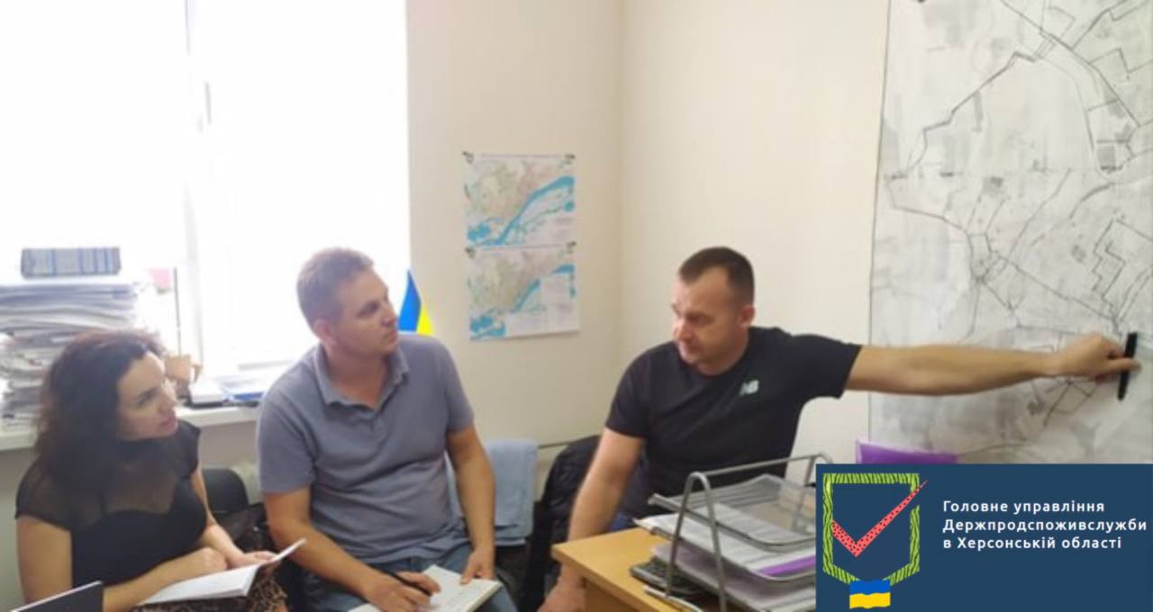 Проведено робочу зустріч із керівництвом МКП «Виробниче управління водопровідно-каналізаційного господарства міста Херсона»