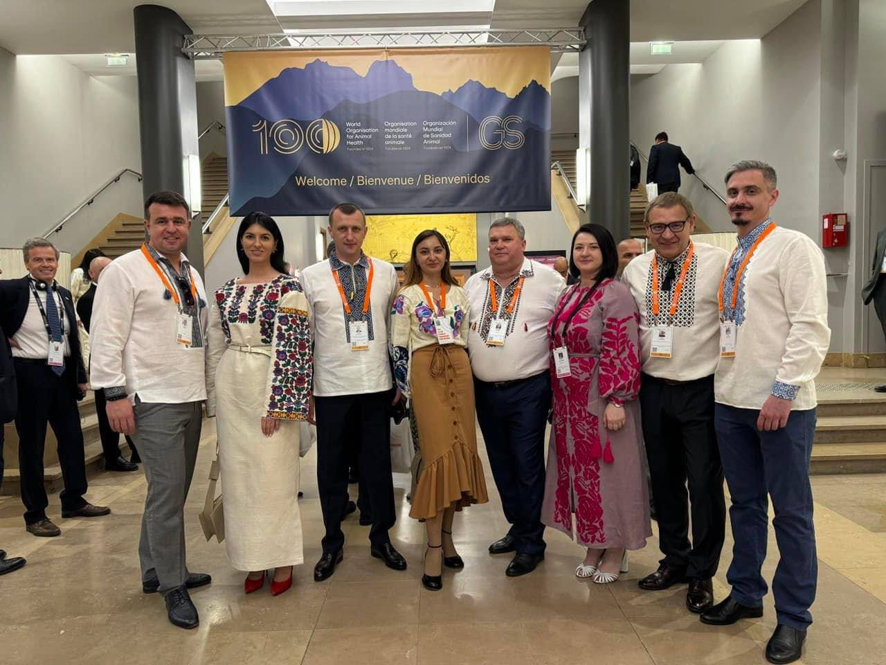 Сергій Ткачук під час Генеральної сесії WOAH у Парижі: «Україна готова, хоче і може розширювати експортну географію української продукції»