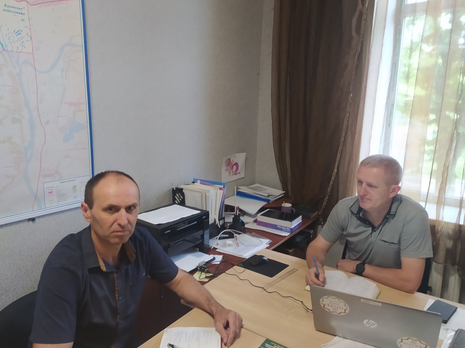 Робоча зустріч фахівців Бериславського районного управління з представниками Нововоронцовської селищної ради