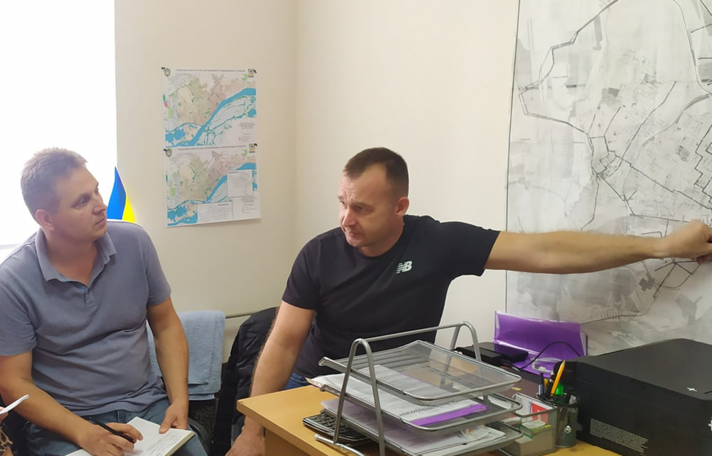 Проведено робочу зустріч із керівництвом МКП «Виробниче управління водопровідно-каналізаційного господарства міста Херсона»