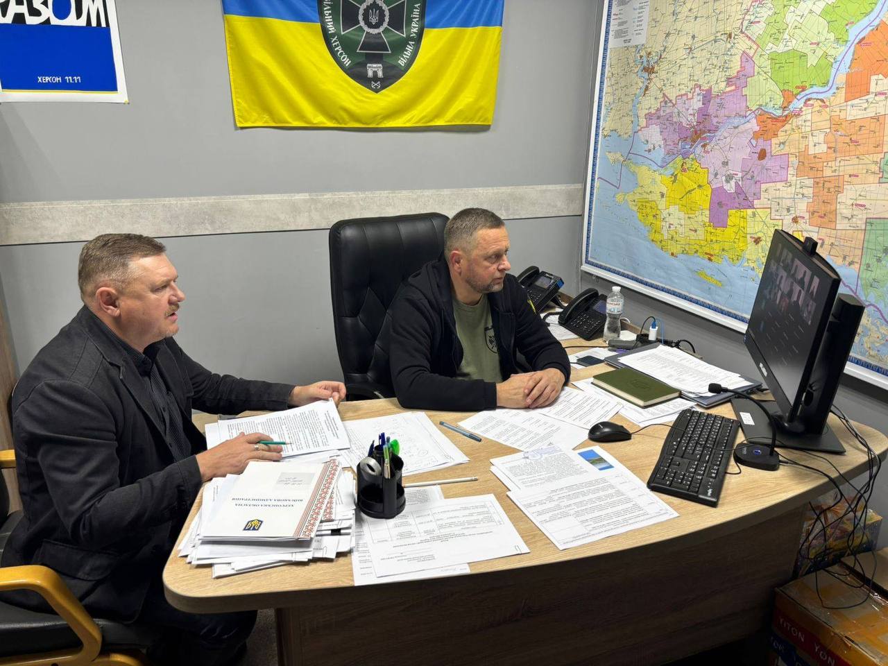 Відбулося позачергове засідання Херсонської обласної державної надзвичайної протиепізоотичної комісії