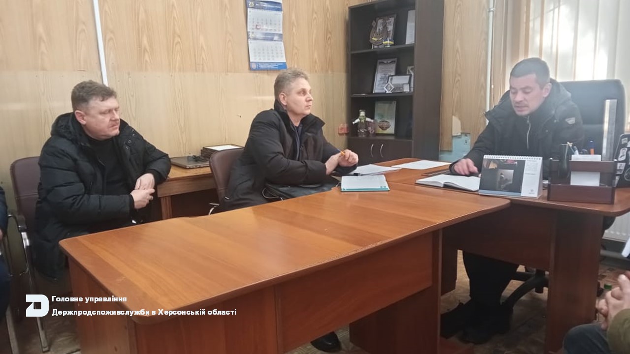 Робоча поїздка до Бериславського району