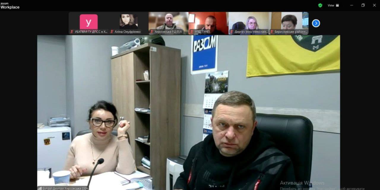 Відбулося позачергове засідання Херсонської обласної державної надзвичайної протиепізоотичної комісії