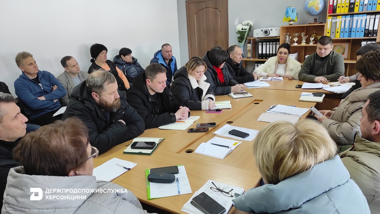 Виїзна робоча нарада за участю представників Держпродспоживслужби Херсонщини