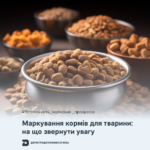 Безпечність харчових продуктів: маркування кормів для тварини