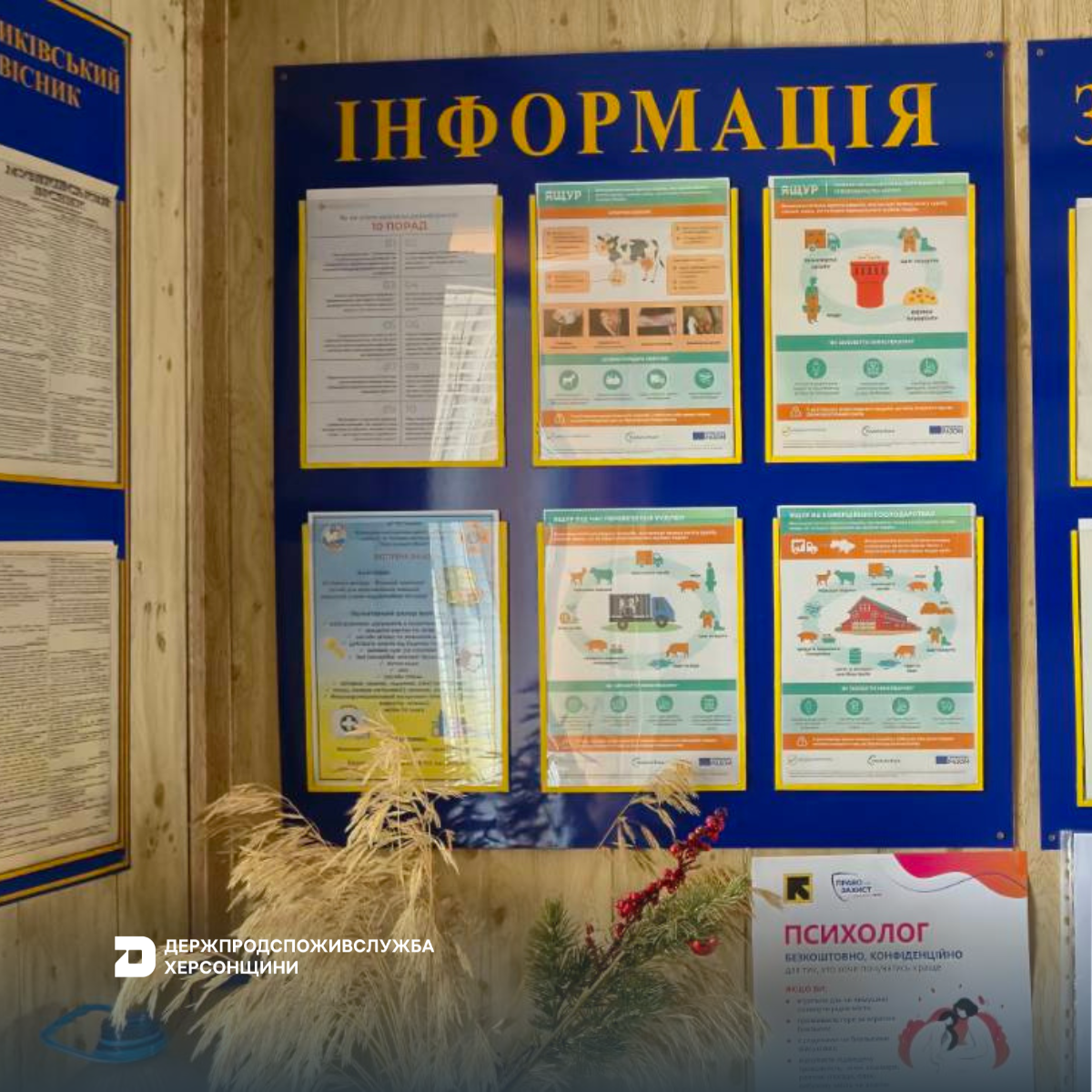 На Херсонщині триває інформаційно-роз’яснювальна робота, спрямована на запобігання поширенню та занесенню небезпечного захворювання – ящуру